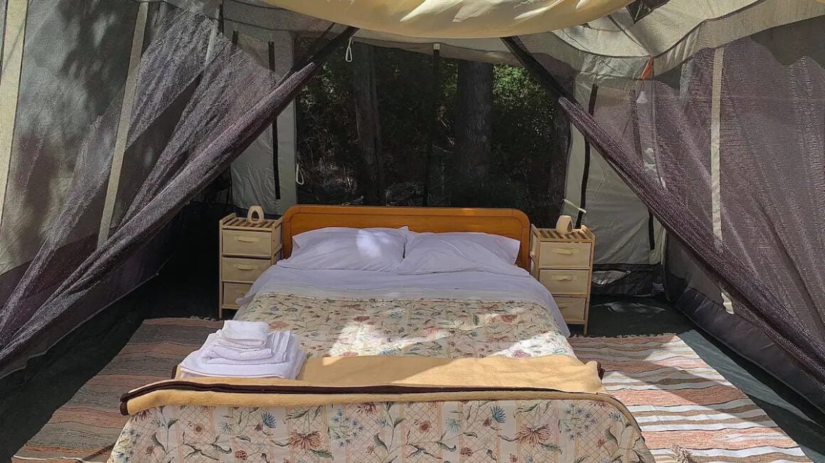 Best Glamping Airbnb in Corfu