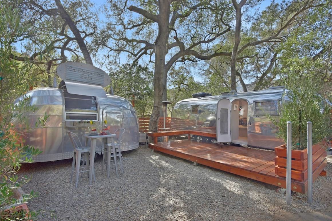 Camper in a Romantic Nature Getaway in Topanga