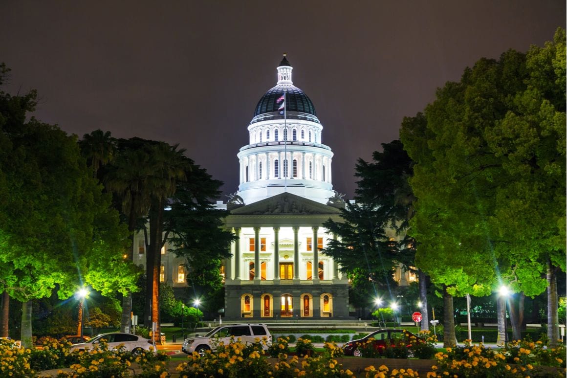 Downtown Sacramento California State Capitol Park