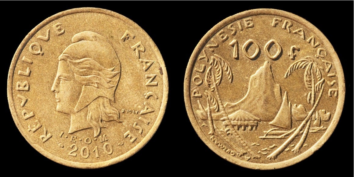 French Polynesian coins