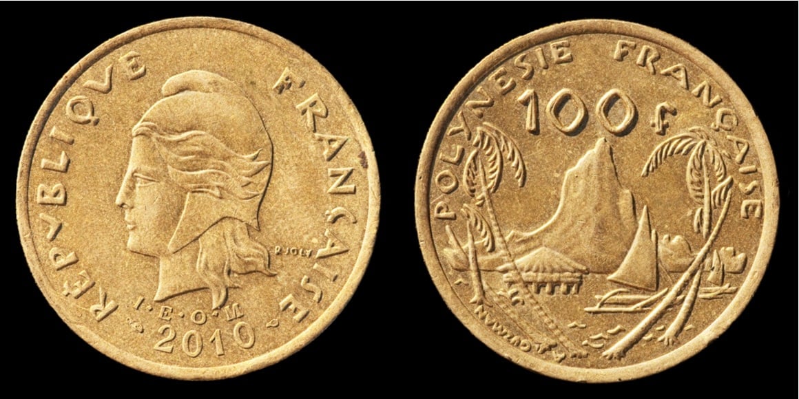 French Polynesian coins