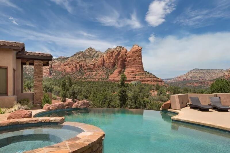 Hillside Home with Infinity Pool