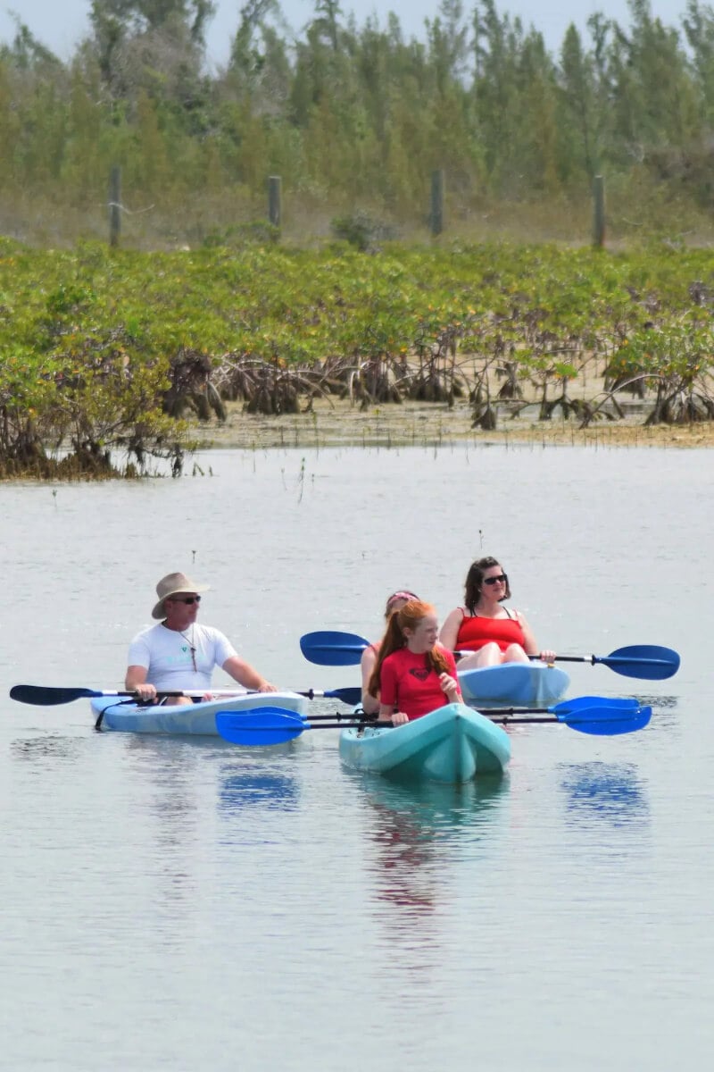 Kayaking in Bonefish Pond National Park