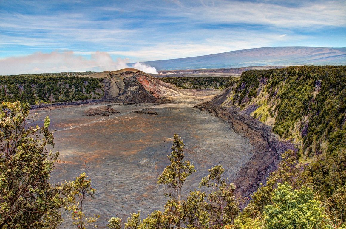 Kilauea volcano The Big Island Hawaii