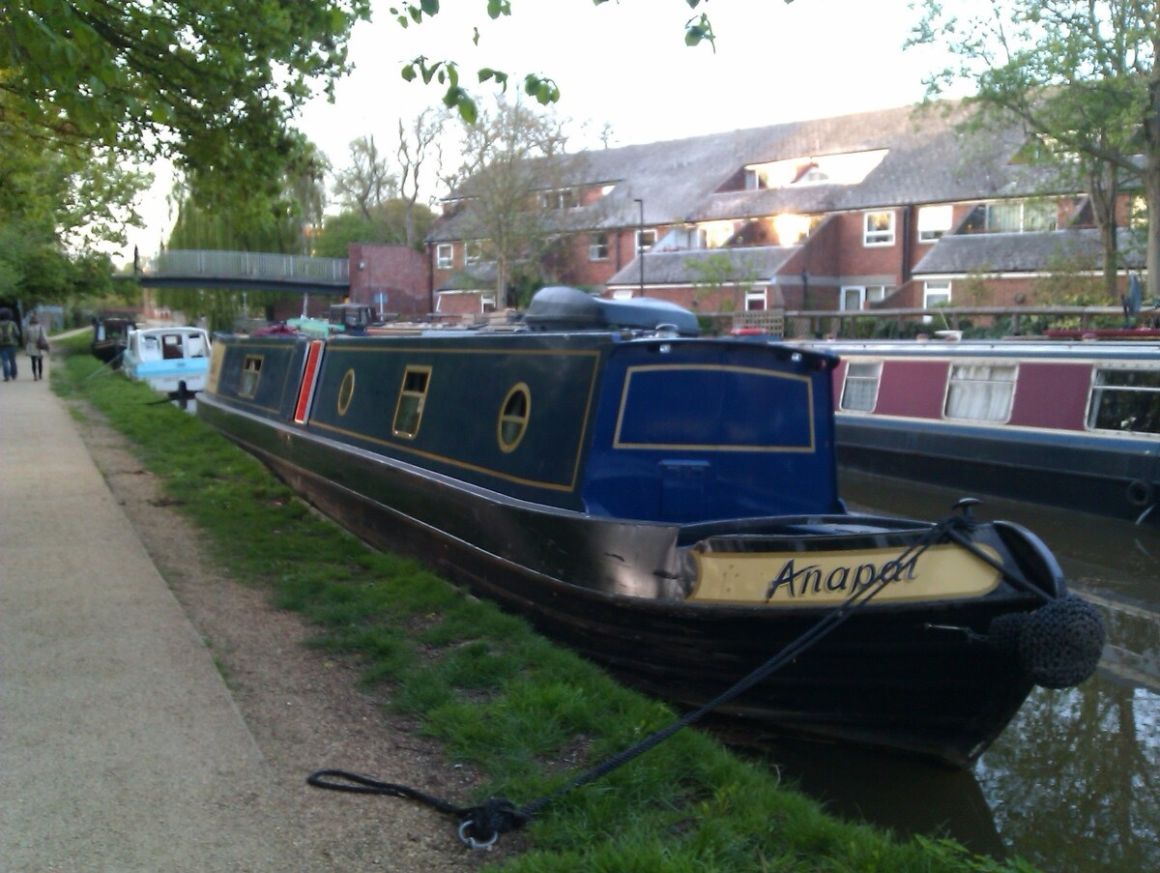 Narrowboat on The Thames Oxford