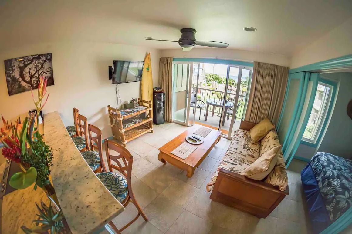 Oceanfront Apartment Hidden Gem Kauai