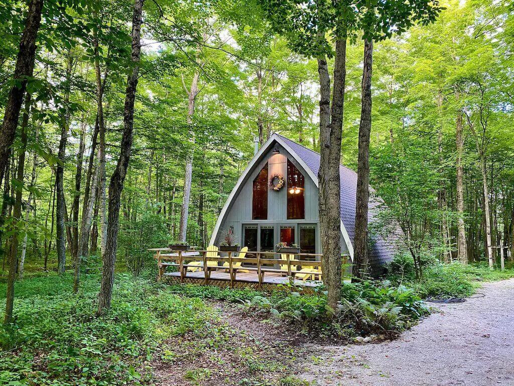 Secluded A-frame Cabin