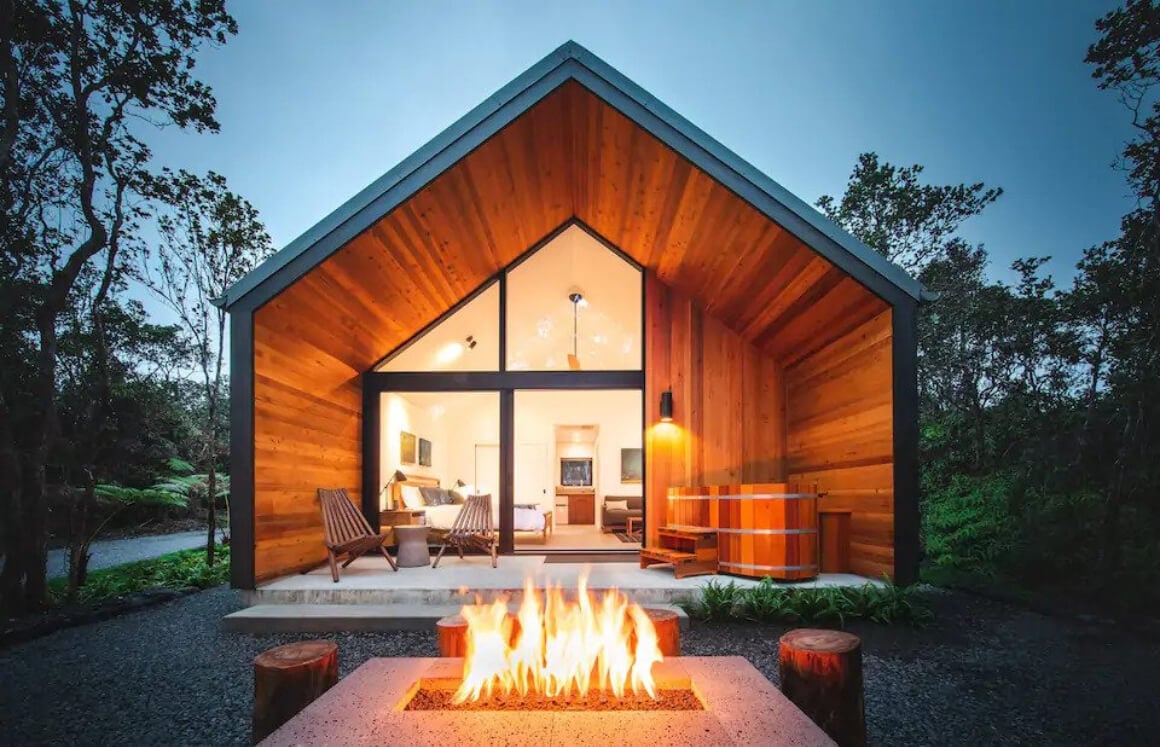 Super Modern Volcano Bungalow Studio