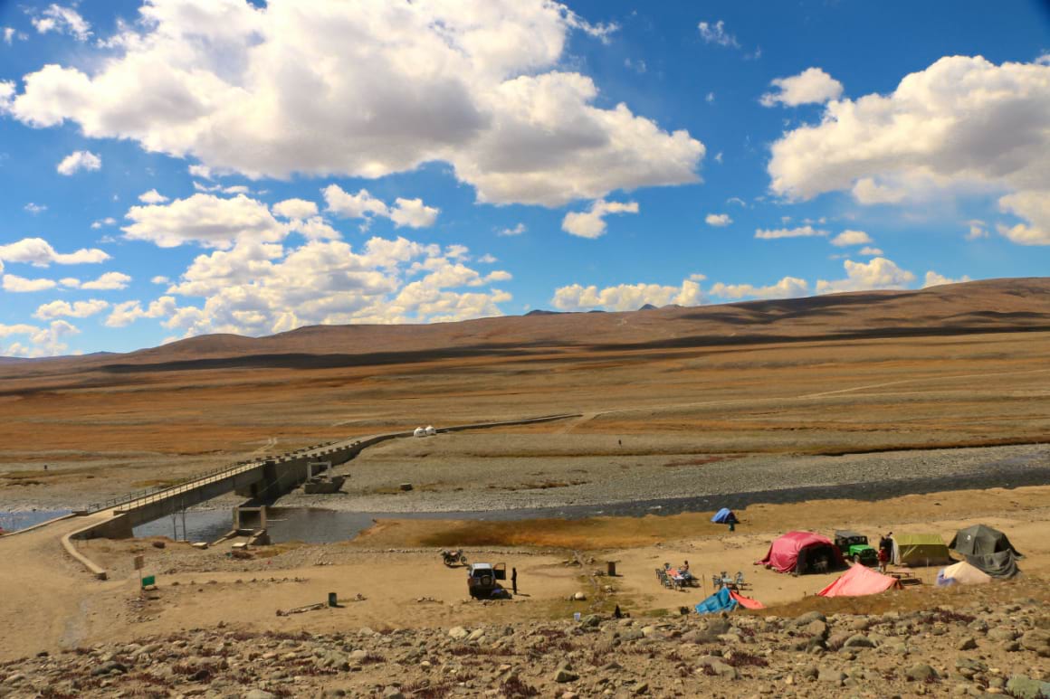 View from the Deosai Plateau