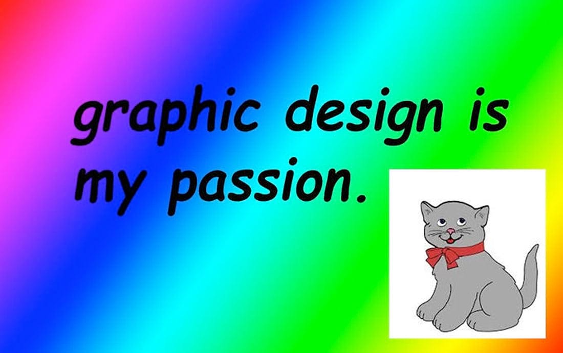 graphic design is my passion