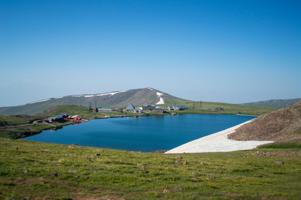 lake kari with campers