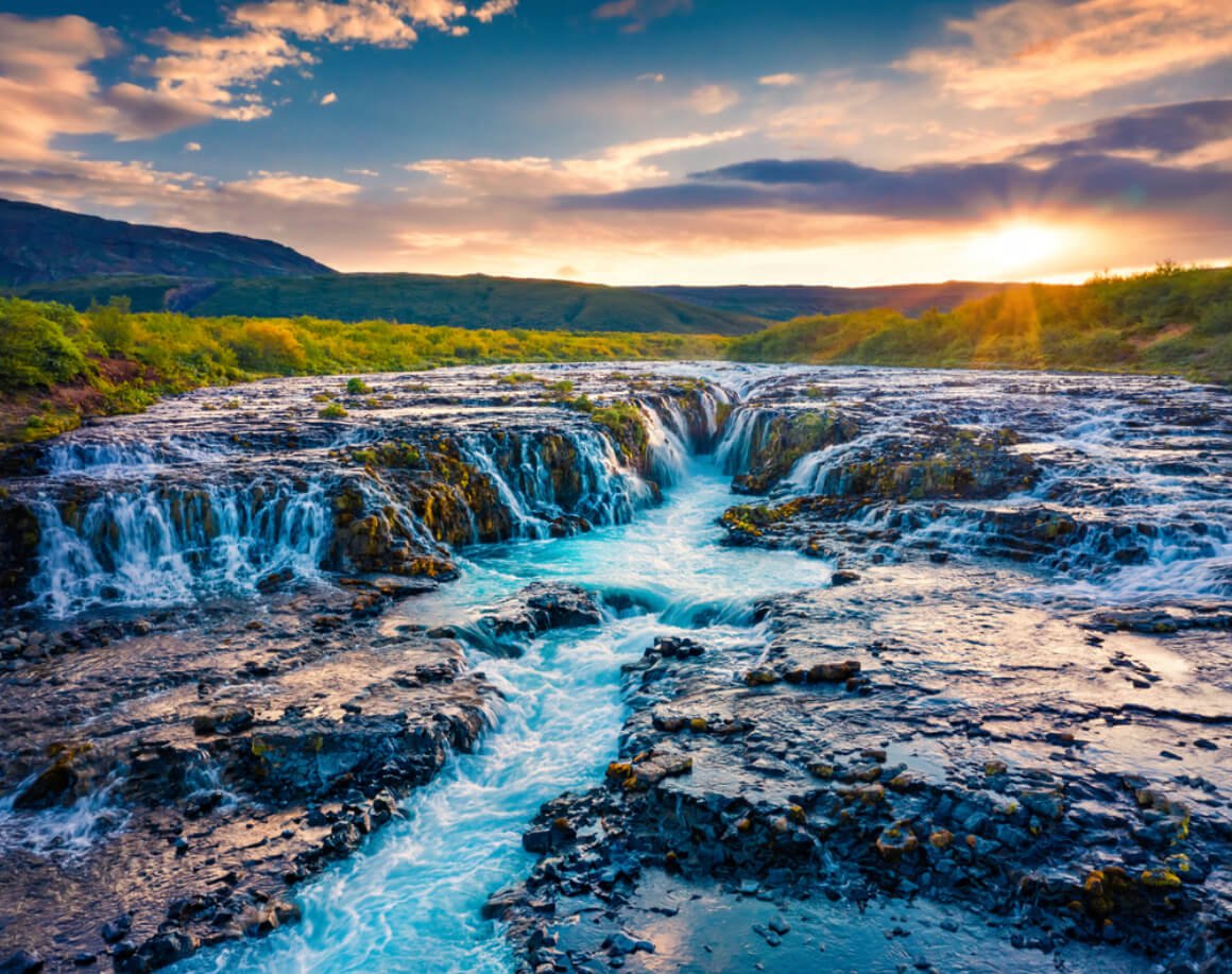 Bruarfoss Iceland