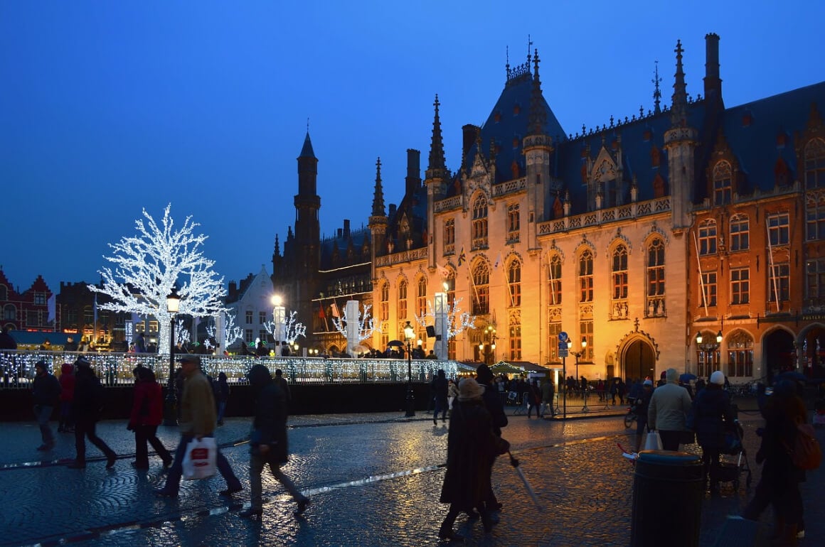 Bruges, Belgium Christmas Market