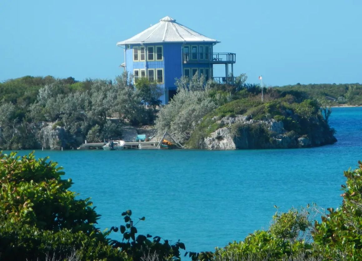 Geometric 3 Bed Private Island Home Bahamas
