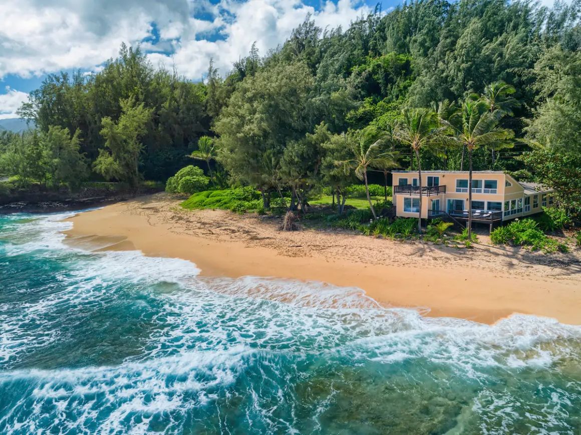 Secluded 5 Bed Beach House Kauai