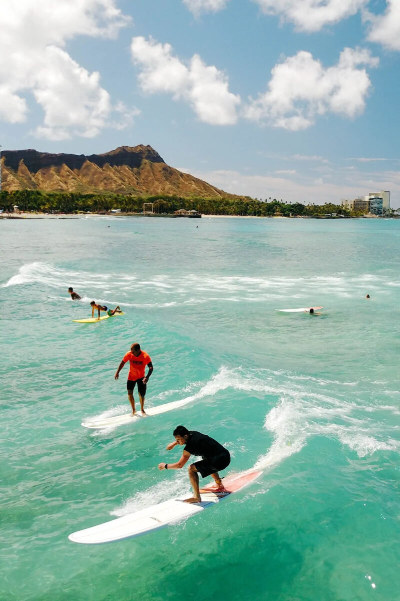 Surfing Lesson & Coffee in Waikiki