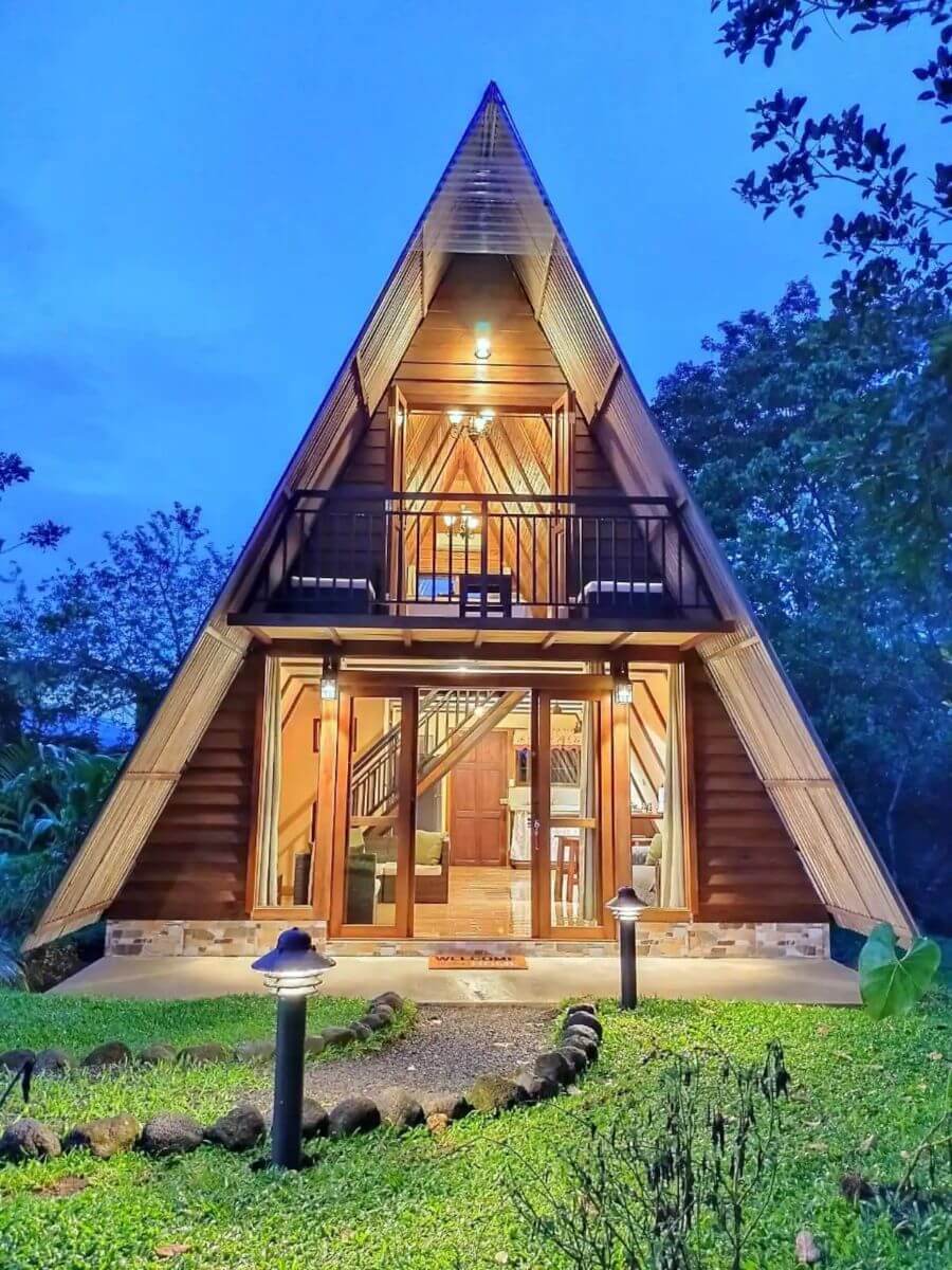 Volcano View A-Frame Cabin for 4 Costa Rica