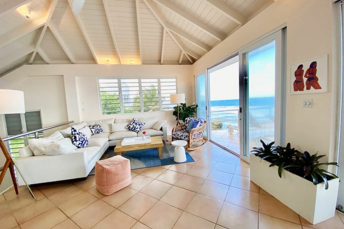 modern oceanfront villa Puerto Rico