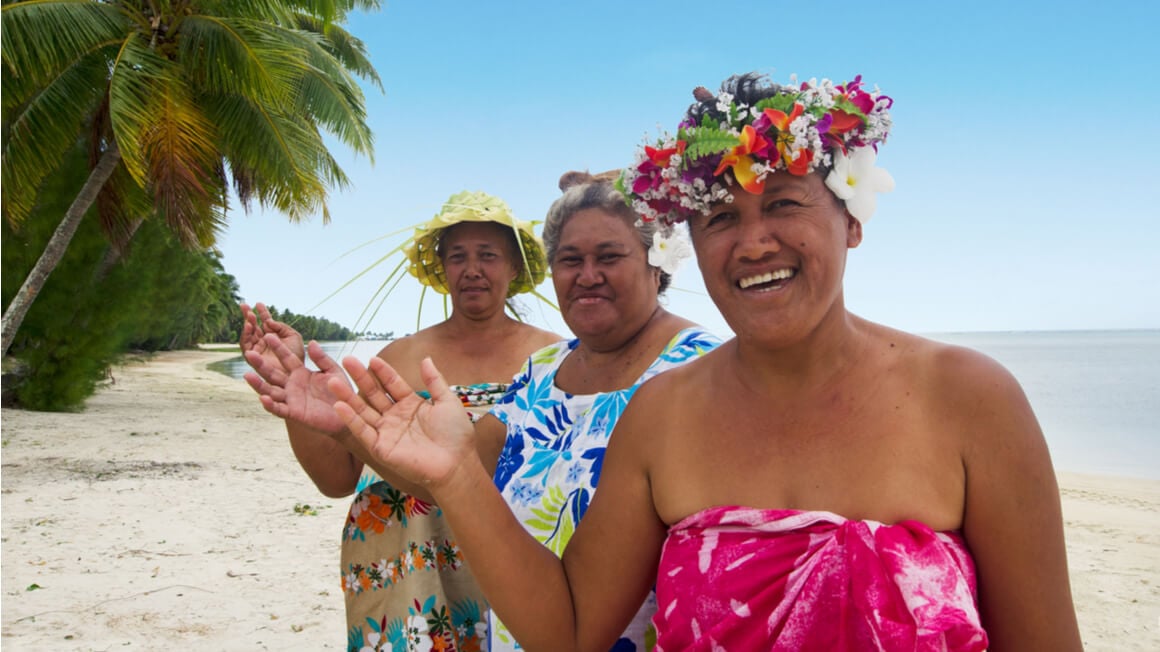 Backpacking Aitutaki