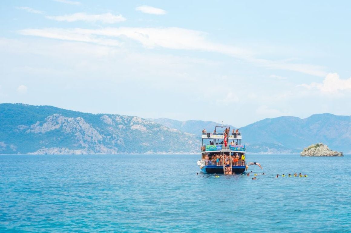 All Inclusive Boat Tour from Marmaris and Icmeler Turkey