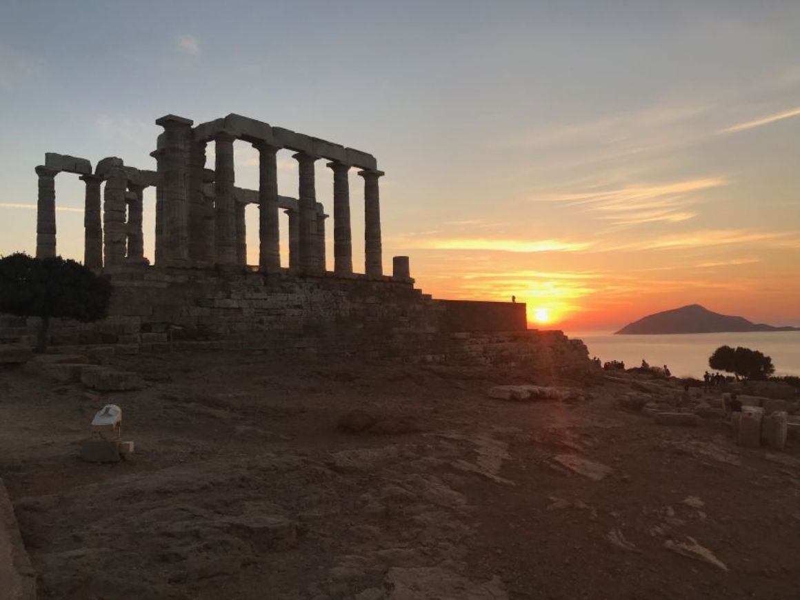 Cape Sounion Temple of Poseidon Athens