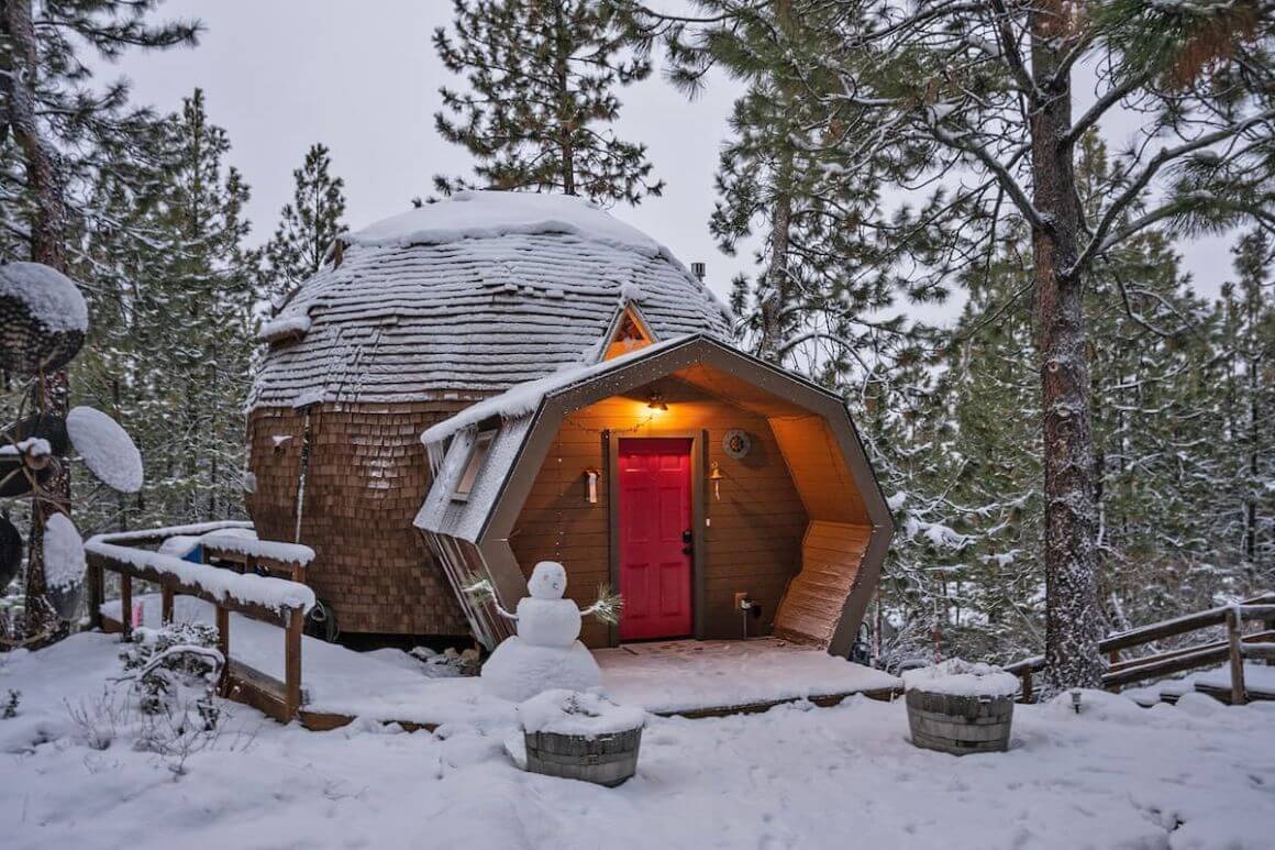 Cozy and Secluded 2 Bed Dome Home