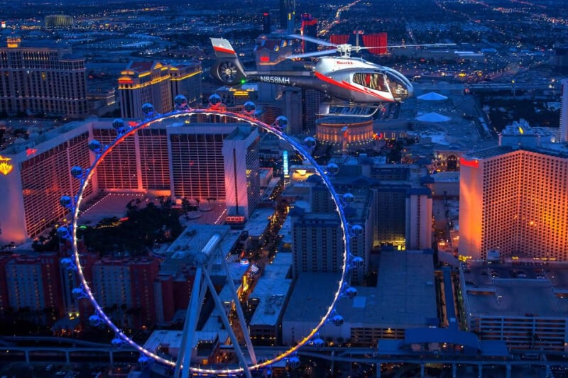 Viator Exclusive: VIP Las Vegas Helicopter Flight with Dinner 2023