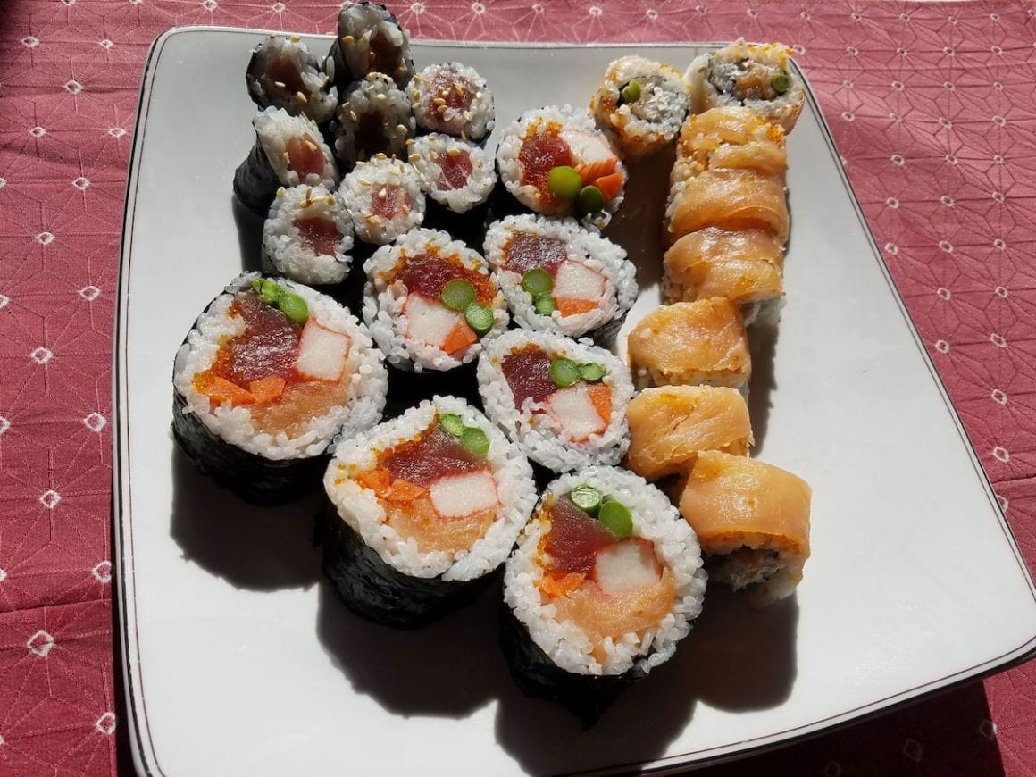 Local Fish Store Visit And Sushi Rolls Class