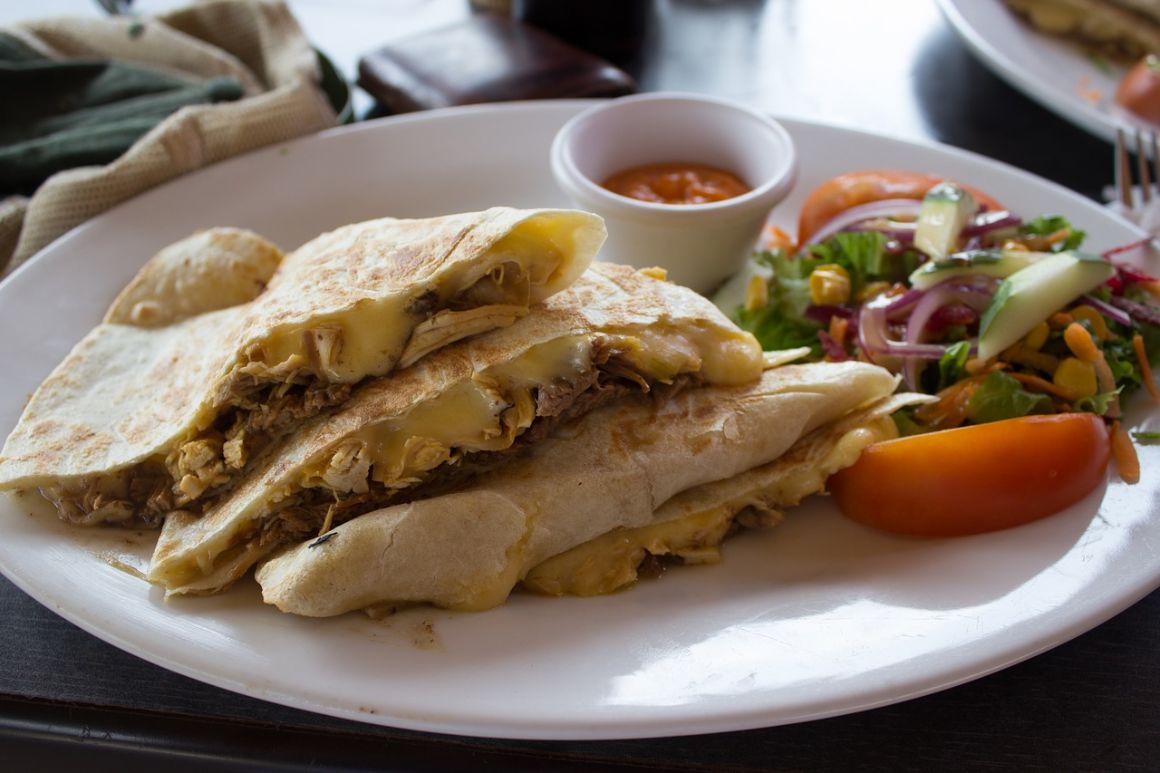 Quesadillas Costa Rica food