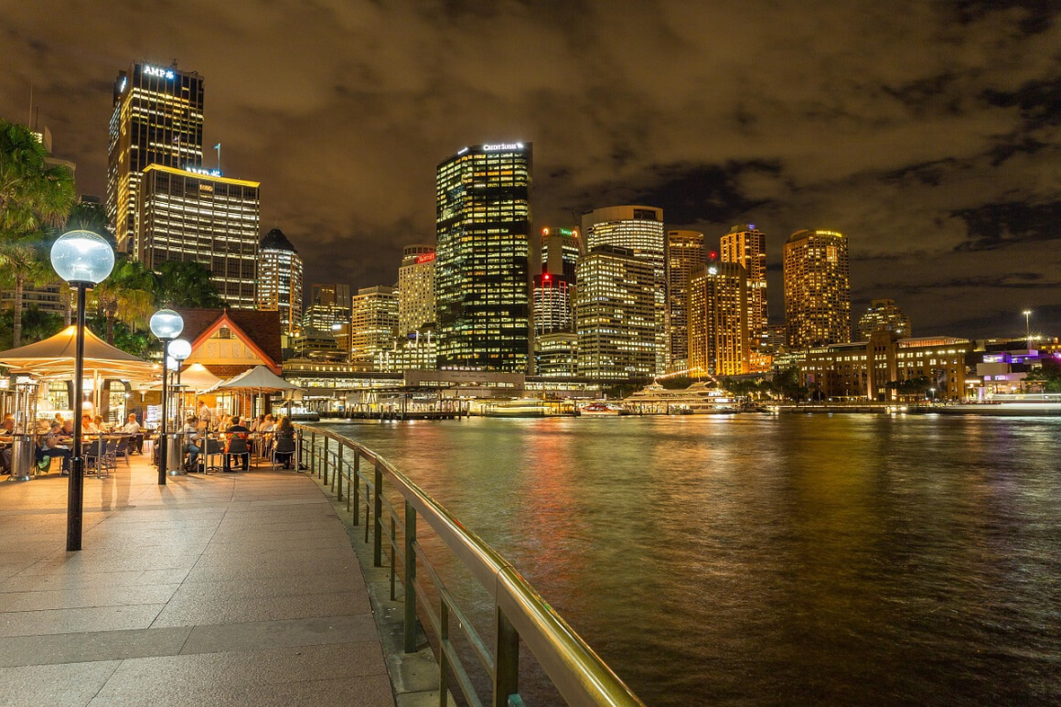 Sydney in April
