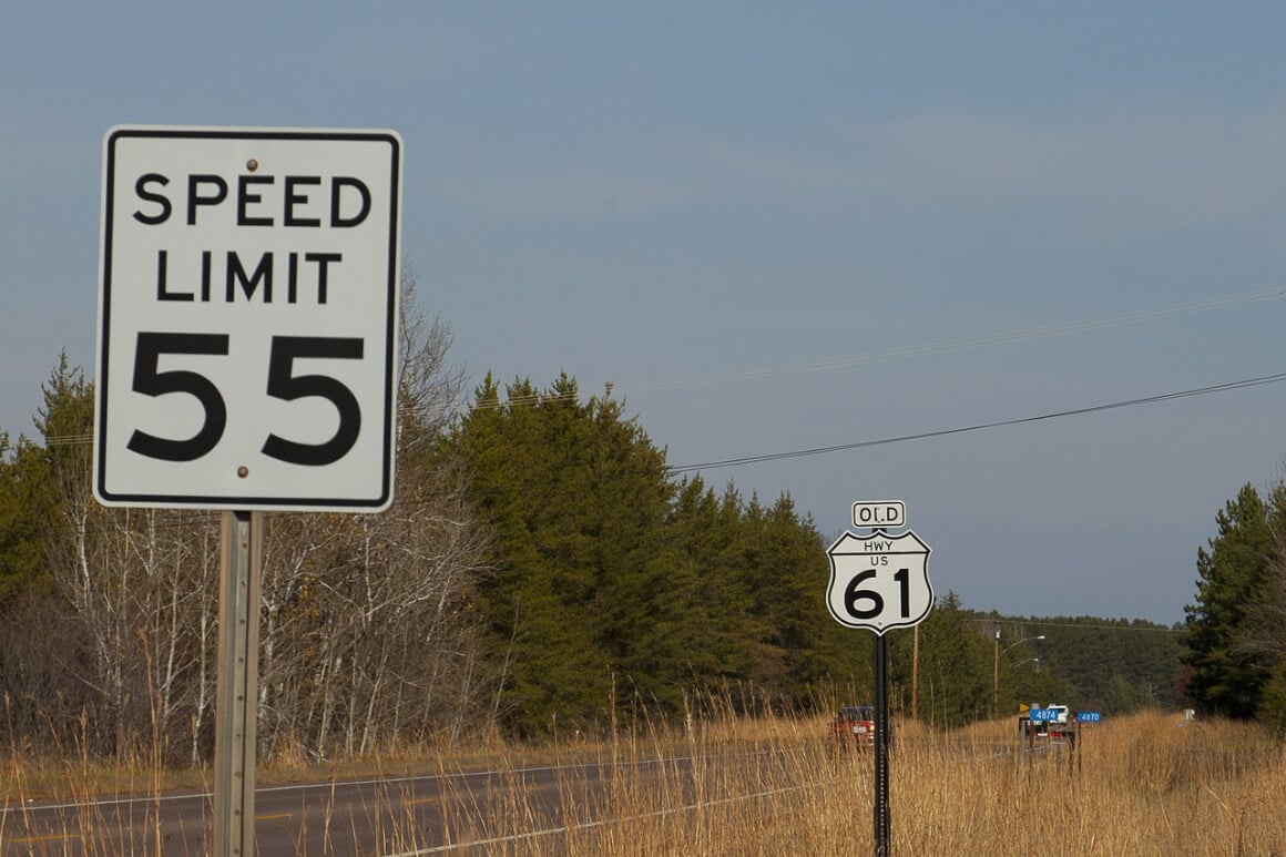 The speed limit can vary