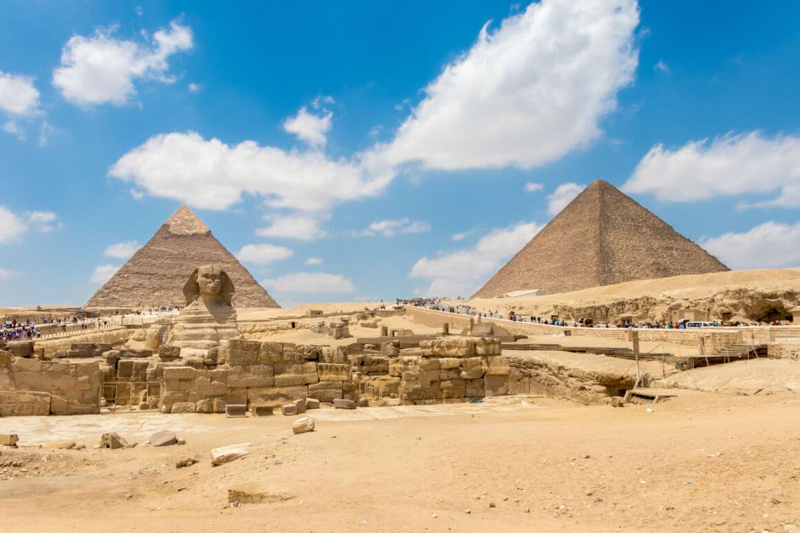 the Great Sphinx of Giza Egypt. Where to stay in Cairo. 