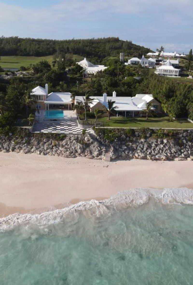 5 Bed Beachfront Villa with Private Beach Bermuda
