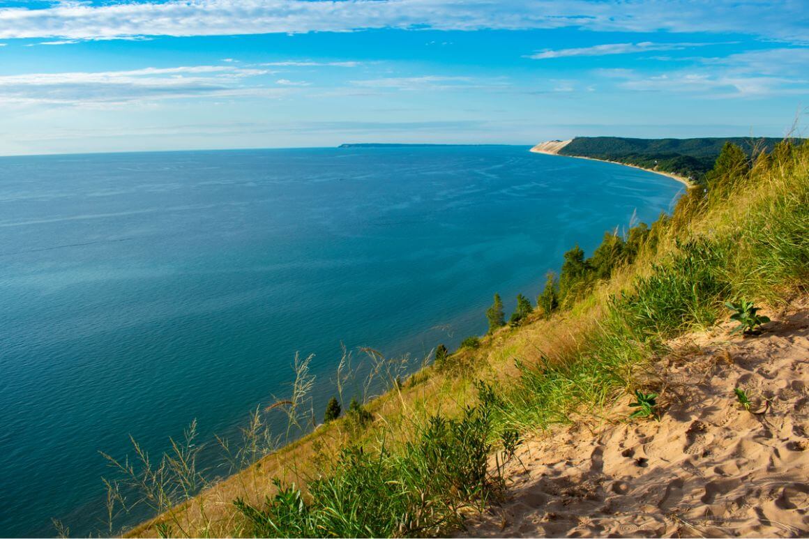 Empire Michigan coastline, USA