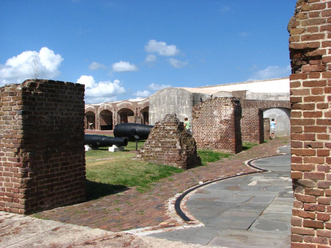 Fort Sumter in Charleston