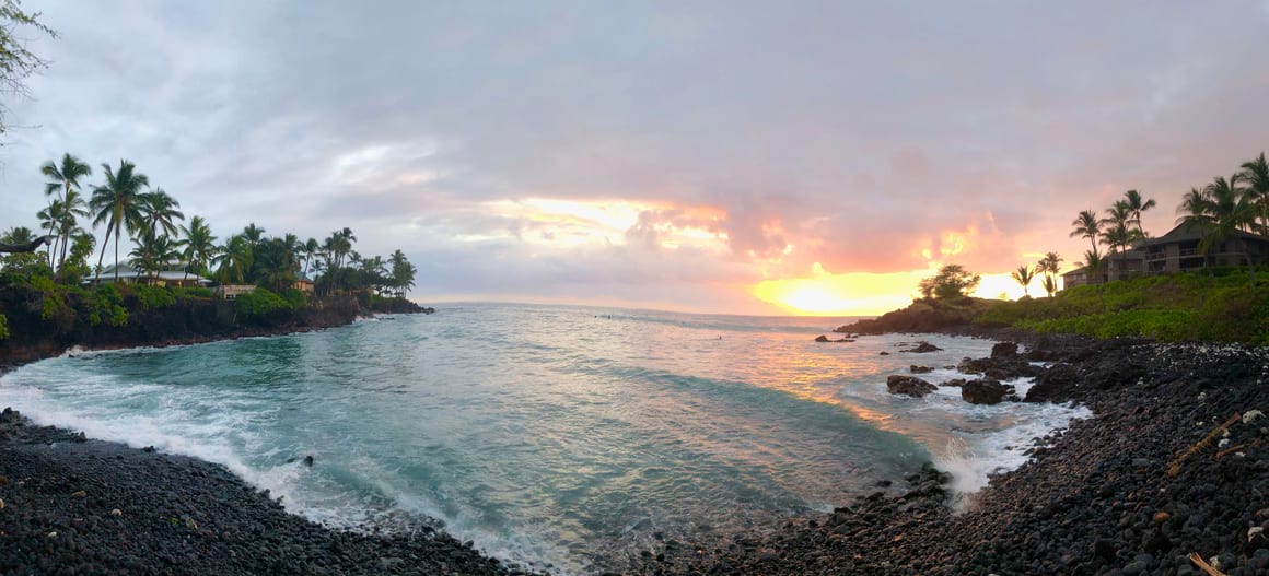 Heeia Bay in Kahaluu Keauhou