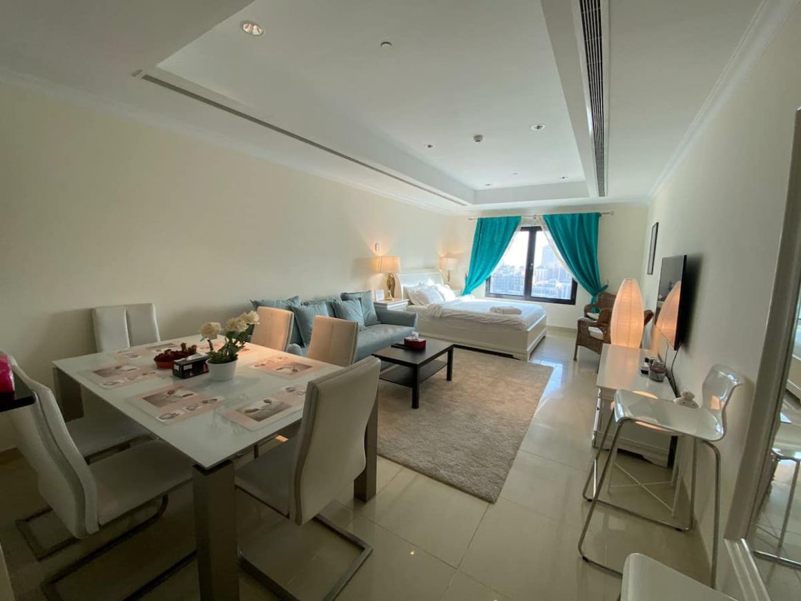 Iconic view studio in pearl Qatar