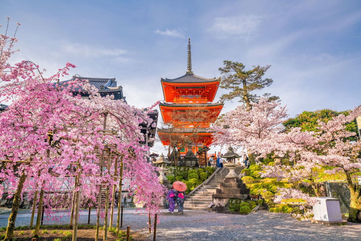 Kiyomizu dera Temple Kyoto