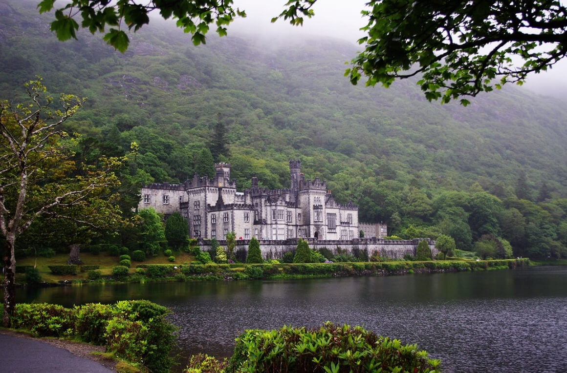 Kylemore Abbey in Ireland