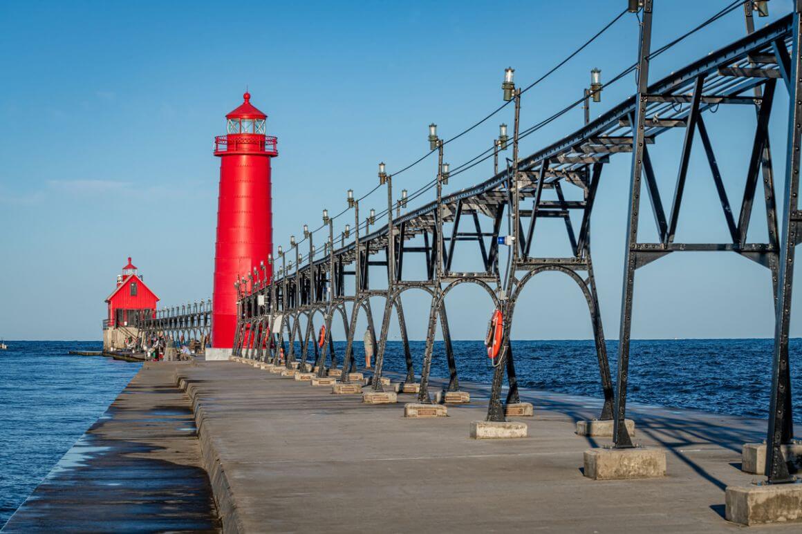 South Haven Lighthouse Michigan