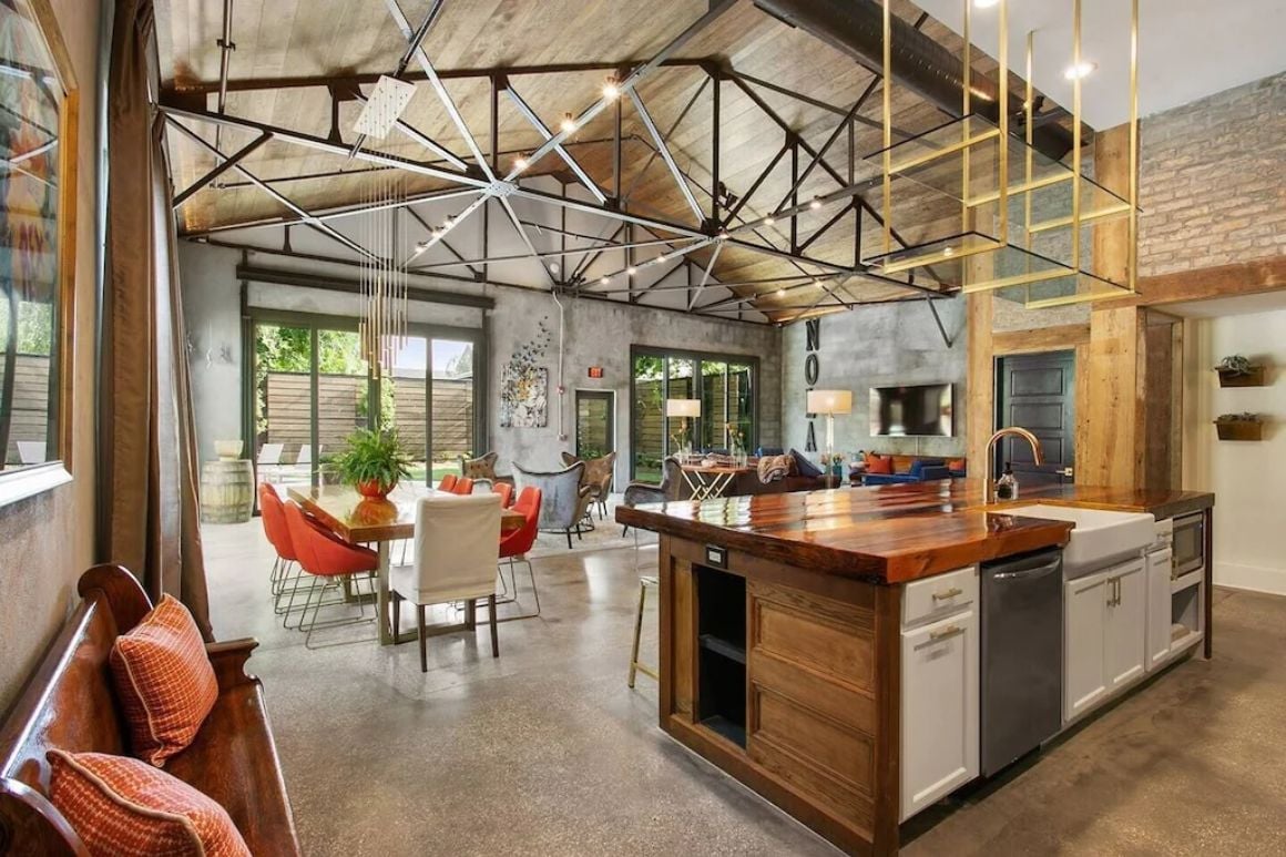 Transformed Mid-Century Warehouse New Orleans