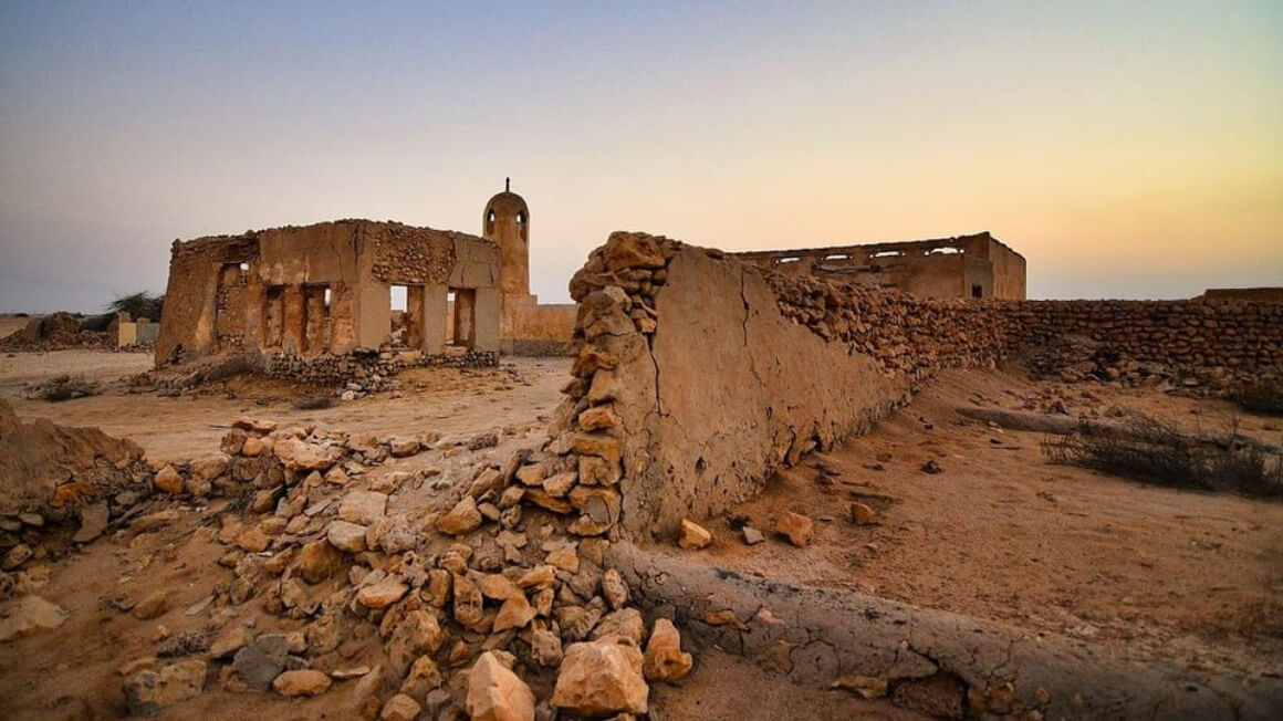 Jumail Abandoned Village in the municipality of Al Shamal