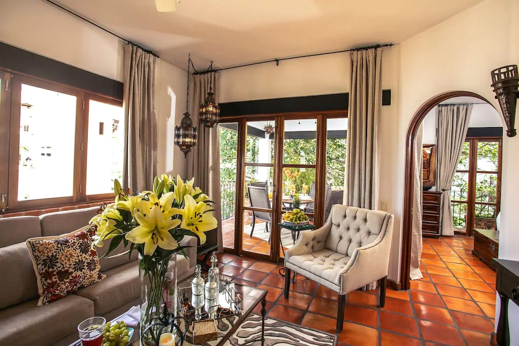 Traditional 1 Bed Hacienda with Eclectic Influences