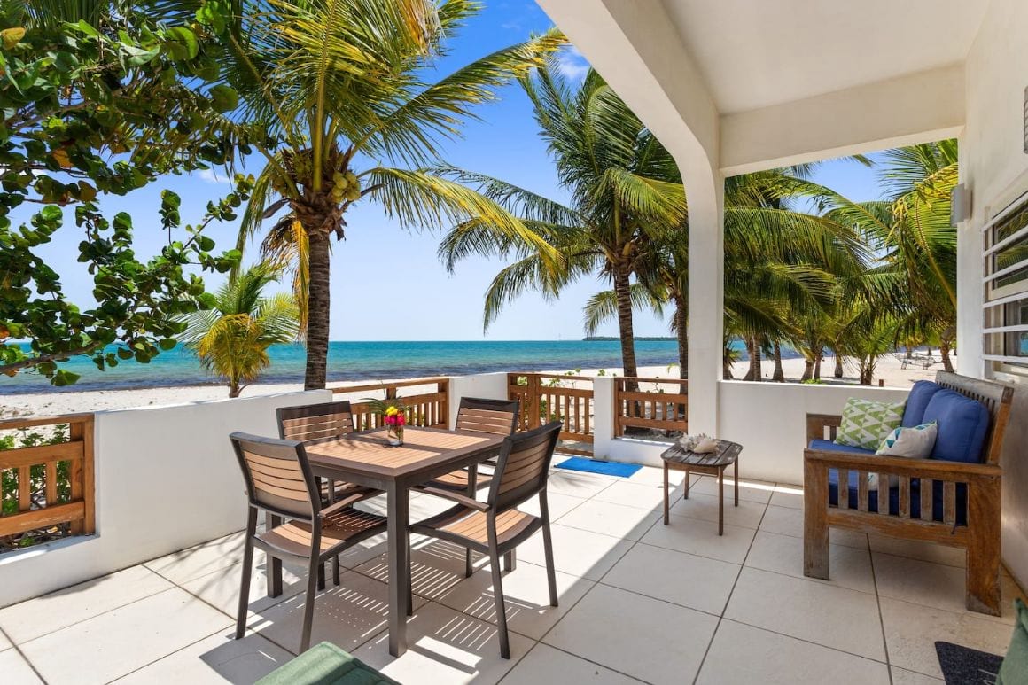 best vacation rental in Belize with a view