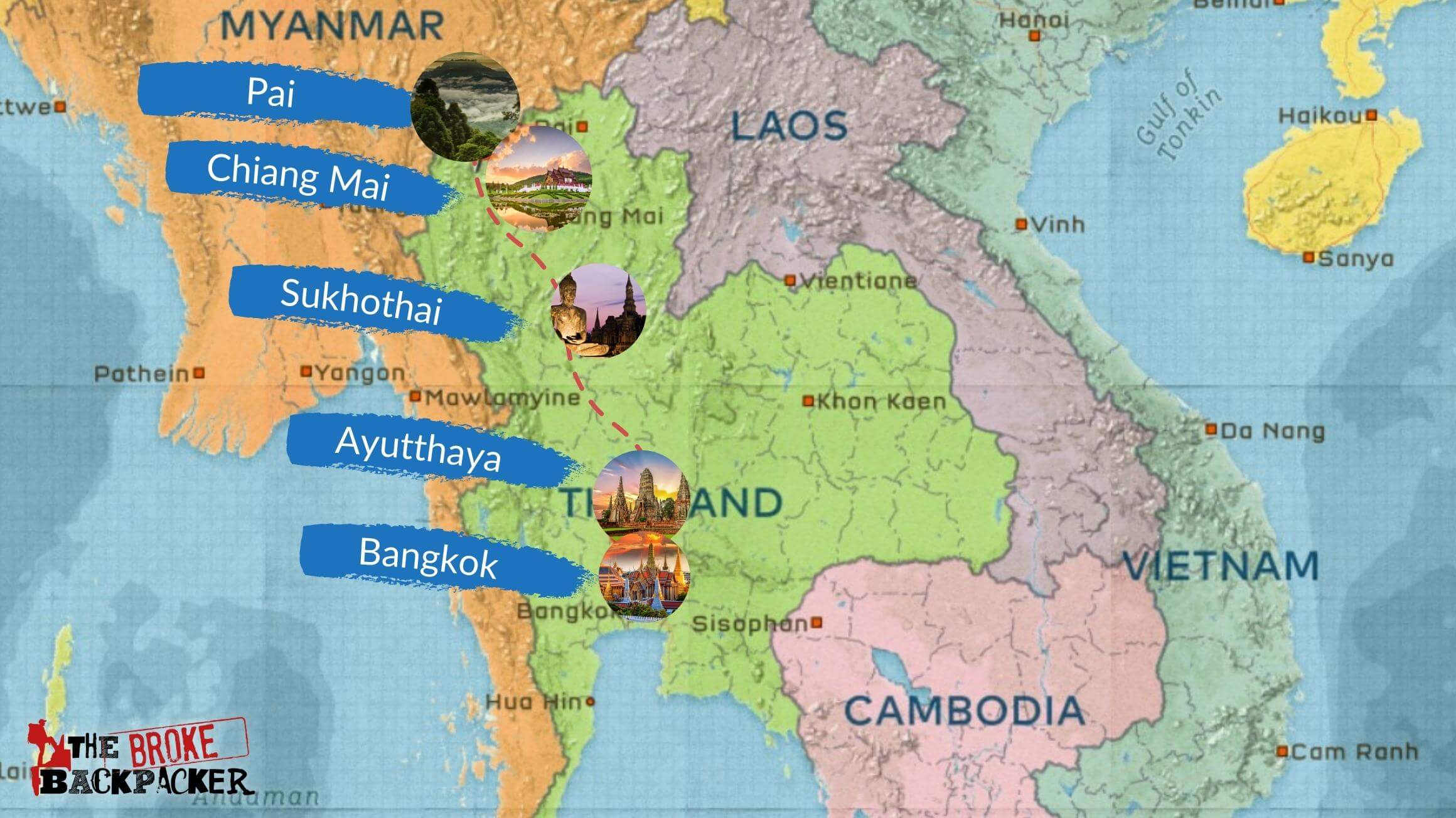 how to travel south east asia on a budget