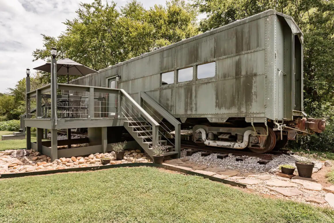 Converted WWII Train Car