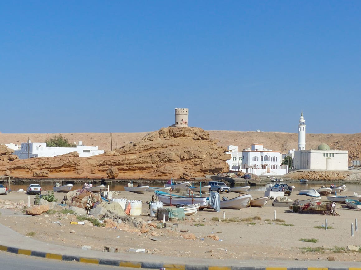 Dhow Factory in Sur Oman