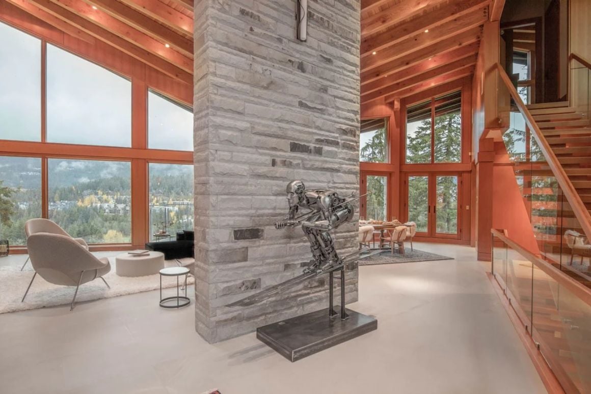 James Bond Style 5 Bed Mansion with Mountain Views Whistler