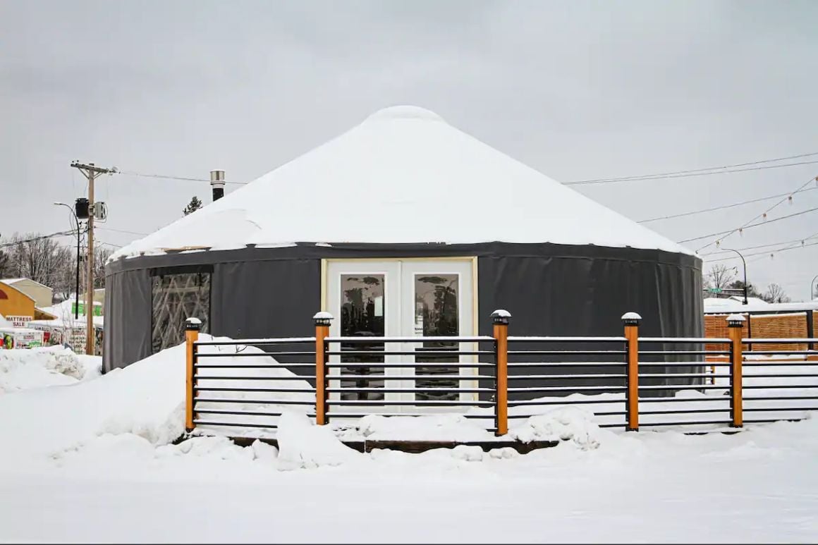 Contemporary Boutique BnB with Yurt, Minnesota
