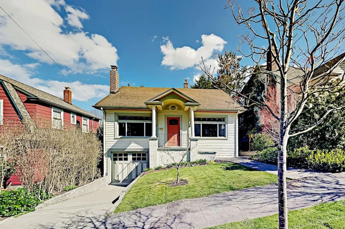 1 Bed Craftsman Bungalow with Backyard, Seattle